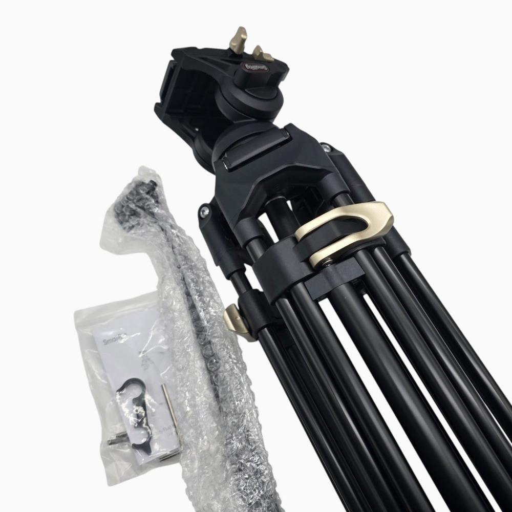 SmallRig AD-01 73in Heavy Duty Video Tripod Fluid Head DSLR Camera Camcorder - Picture 2 of 10